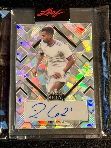 Rodrygo 2022 Leaf Metal Cracked Ice /12