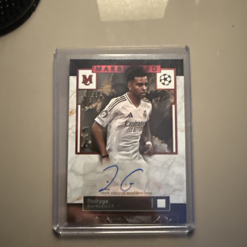 Rodrygo 2024 Topps Museum Marbled /25