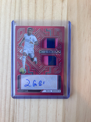 Rodrygo 2021 Panini Obsidian Red Flood /8