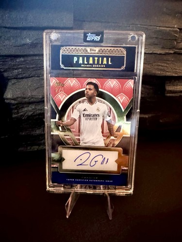 Rodrygo 2025 Topps Palatial Real Madrid Red /5