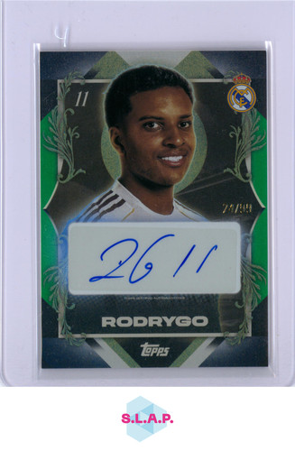 Rodrygo 2025 Topps Portrait Posers /39