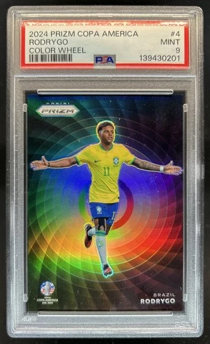 Rodrygo 2024 Panini Prizm Copa America #4
