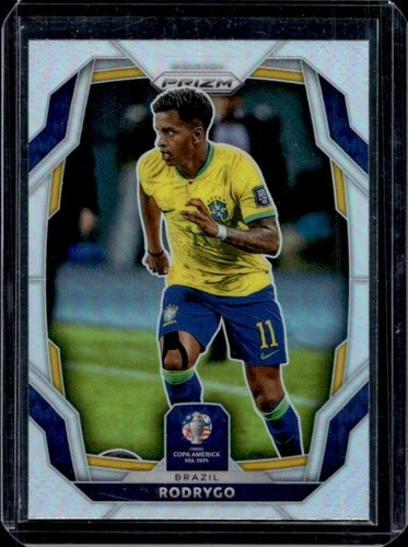 Rodrygo 2024 Panini Prizm Copa America Silver