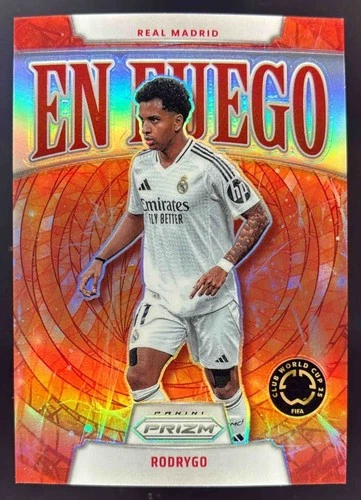 Rodrygo 2025 Panini Prizm FIFA Club World Cup Silver #24