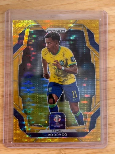 Rodrygo 2024 Panini Prizm Gold /10