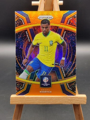 Rodrygo 2024 Panini Prizm Orange Prizm /25