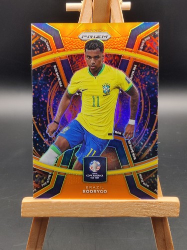 Rodrygo 2024 Panini Prizm Orange Prizm /25