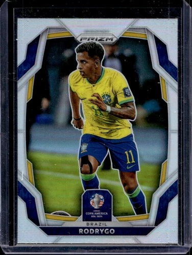 Rodrygo 2024 Panini Prizm Silver