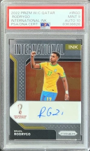 Rodrygo 2022 Panini Prizm World Cup