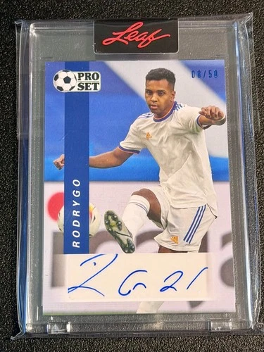 Rodrygo 2022 Leaf Pro Set Blue /50
