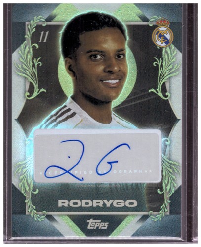 Rodrygo 2025 Topps Real Madrid Los Blancos