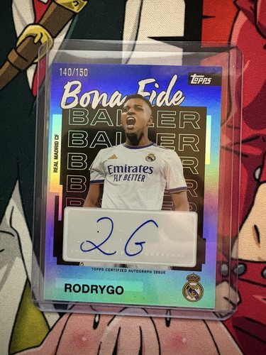 Rodrygo 2025 Topps Real Madrid Team Set /150