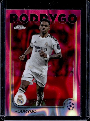 Rodrygo Rosa 2024 Topps Chrome Lava Refractor /250