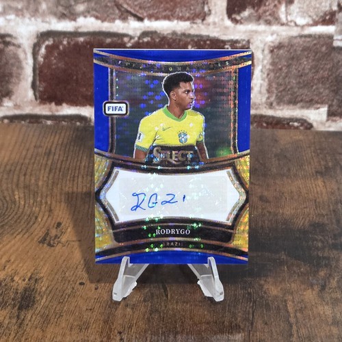 Rodrygo 2024 Panini Select Blue Pulsar