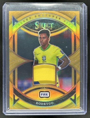 Rodrygo 2024 Panini Select FIFA Gold /10