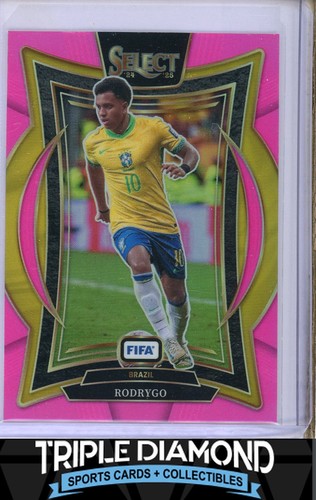 Rodrygo 2024 Panini Select FIFA Pink Prizm /59