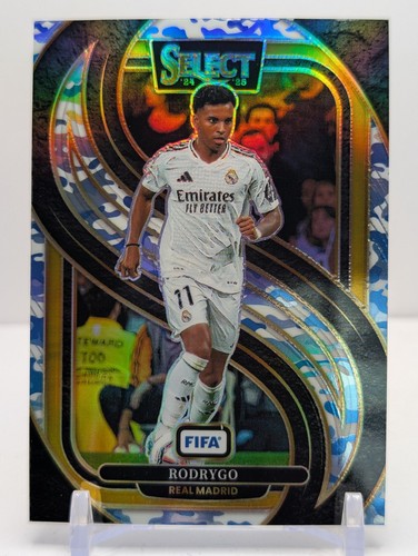 Rodrygo 2024 Panini Select FIFA Winter Camo /30