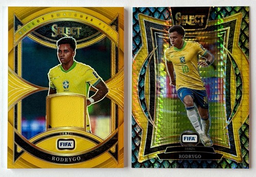 Rodrygo 2024 Panini Select Gold /10