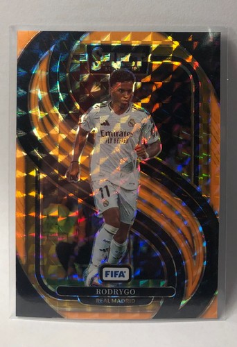 Rodrygo 2024 Panini Select Orange Fluorescent 28/125