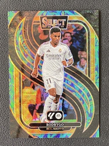 Rodrygo 2024 Panini Select Peacock Prizm
