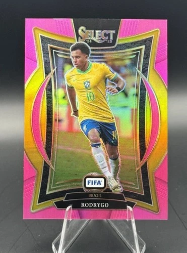 Rodrygo 2024 Panini Select Pink Prizm /59