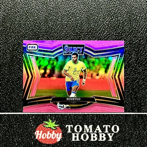 Rodrygo 2024 Panini Select Pink Refractor /59