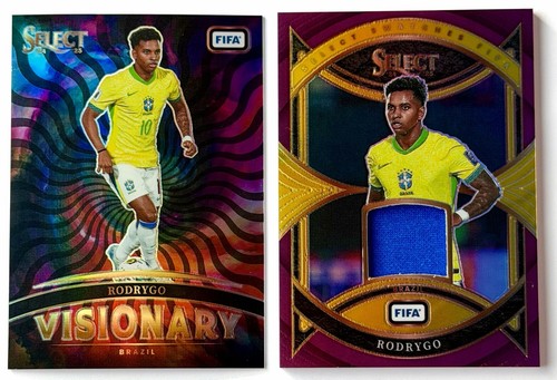 Rodrygo 2024 Panini Select Purple /49
