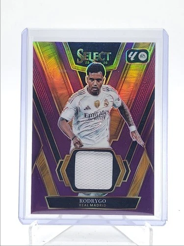 Rodrygo 2025 Panini Select Purple Prizm /49