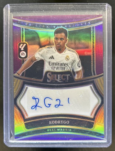 Rodrygo 2024 Panini Select Purple Prizm /49