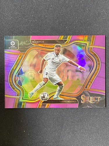 Rodrygo 2022 Panini Select Purple Prizm /75