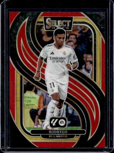 Rodrygo 2024 Panini Select Red Prizm #115