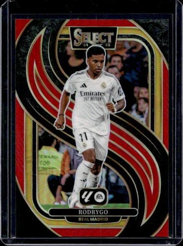 Rodrygo 2024 Panini Select Rojo Prizm #115