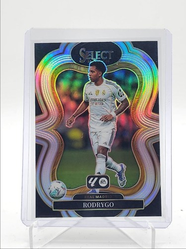 Rodrygo 2025 Panini Select Silver Prizm