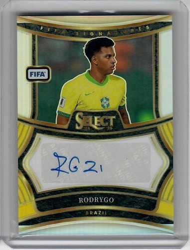 Rodrygo 2024 Panini Select Silver Prizm