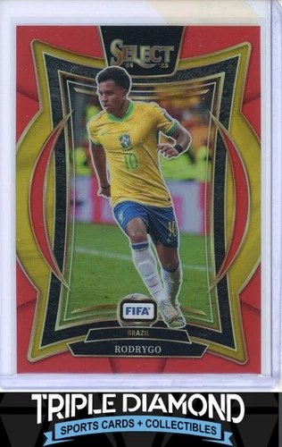 Rodrygo 2024 Panini Select Terrace Red Prizm