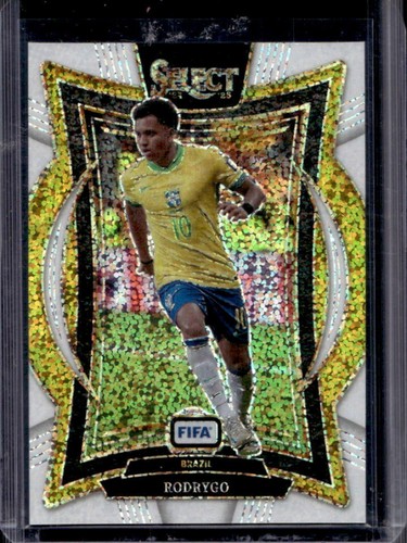 Rodrygo 2024 Panini Select Terrace White Sparkle