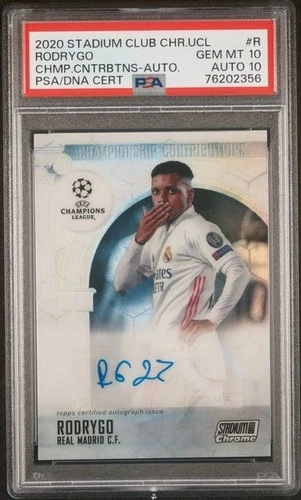 Rodrygo 2020 Topps Stadium Club Chrome