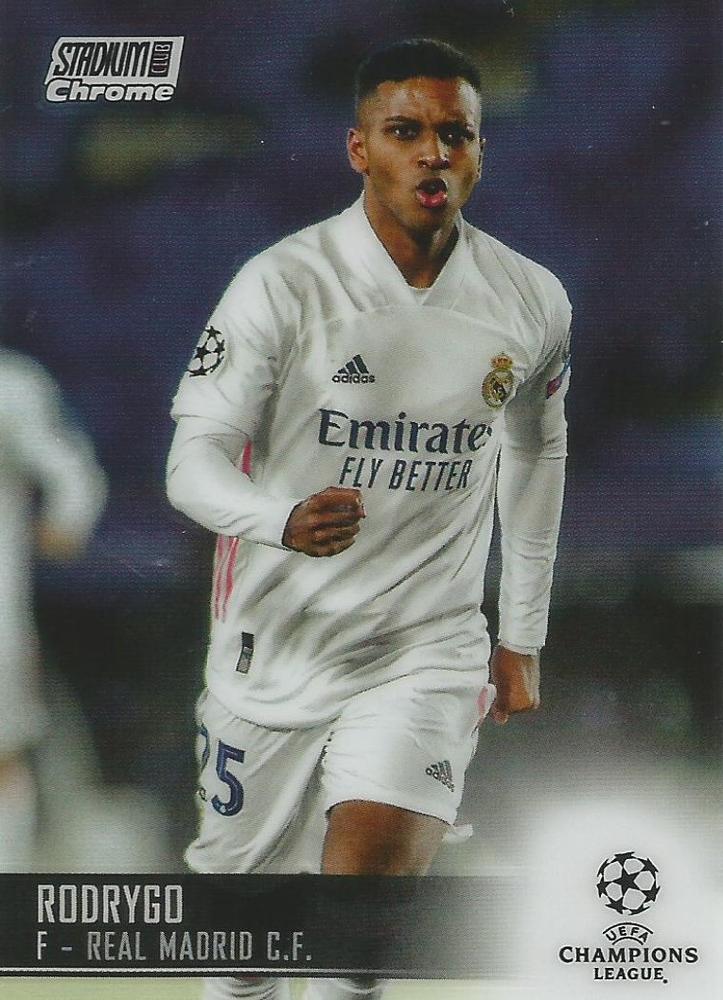 Rodrygo 2020 Topps Stadium Club Chrome UEFA 73