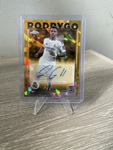 Rodrygo 2024 Topps UCC Sapphire /50