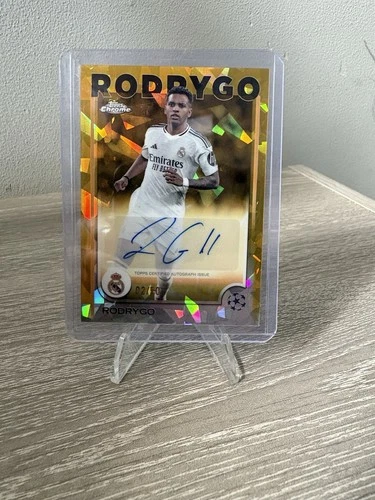 Rodrygo 2024 Topps UCC Zafiro /50