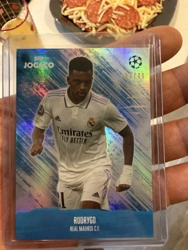 Rodrygo 2022 Topps UCL Knockout Blue /49