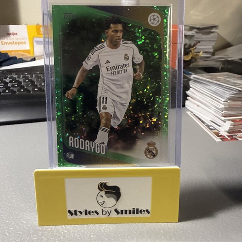 Rodrygo 2025 Topps UEFA Club Competitions Green /99