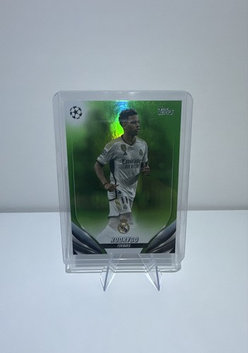 Rodrygo 2023 Topps UEFA Club Competitions Neon Green Foil /199