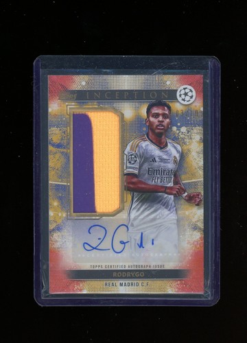 Rodrygo 2024 Topps UEFA Inception Red /10