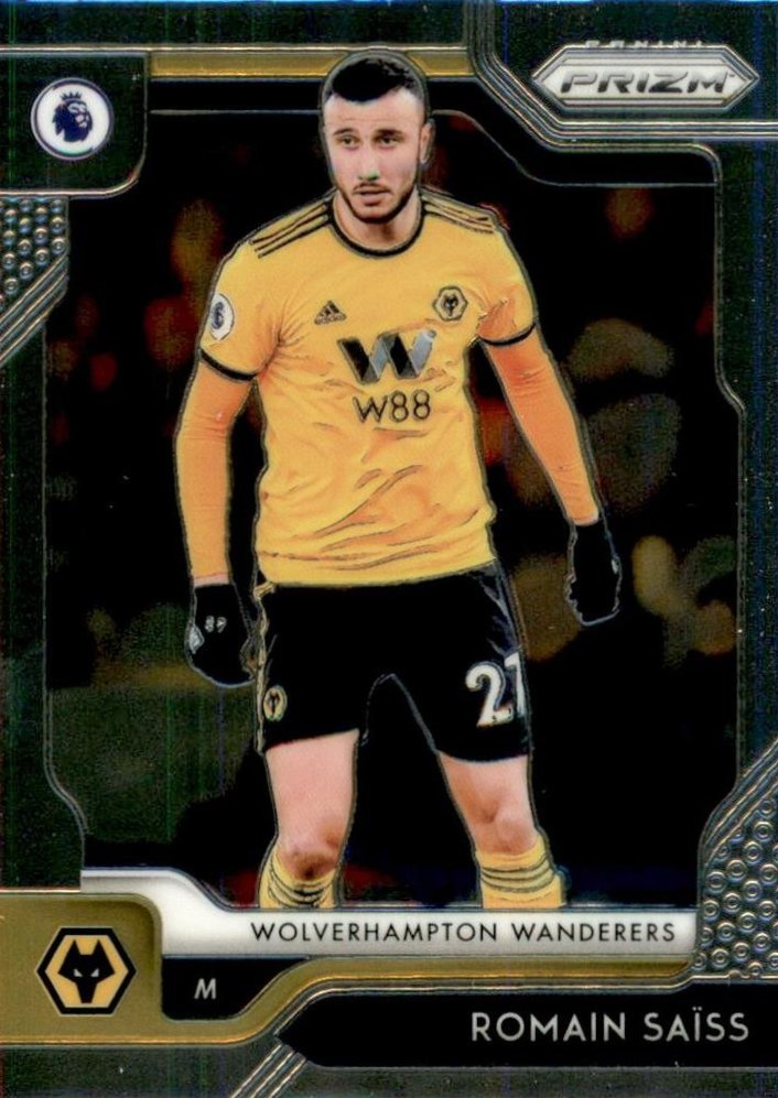 Romain Saiss 2019 Panini Prizm Premier League 180