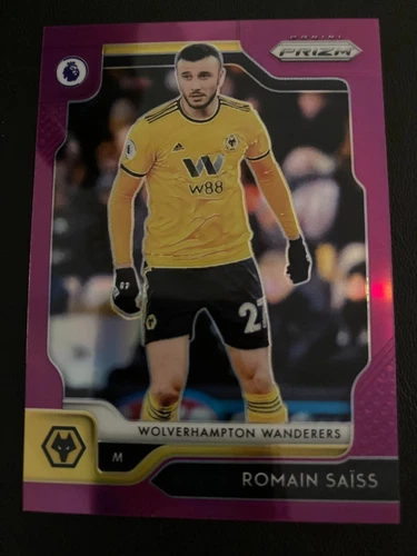 Romain Saïss 2019 Panini Prizm Purple /99