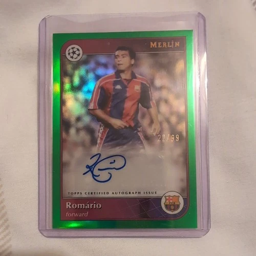 Romario 2024 Topps Merlin Chrome /99