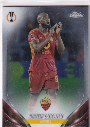 Romelu Lukaku 2024 Topps Chrome
