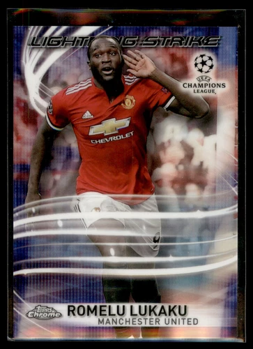Romelu Lukaku 2017 Topps Chrome