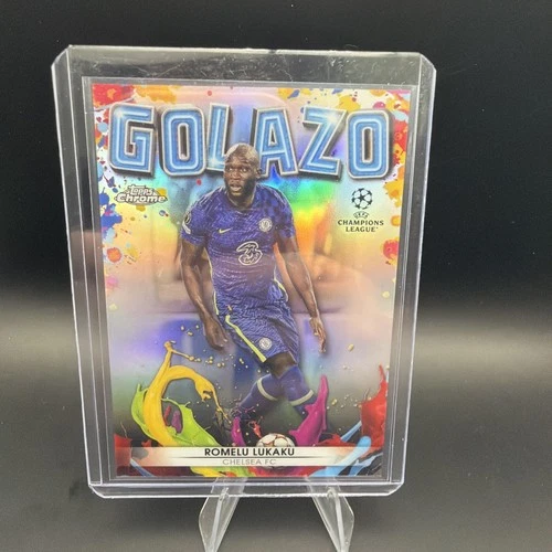 Romelu Lukaku 2021 Topps Chrome